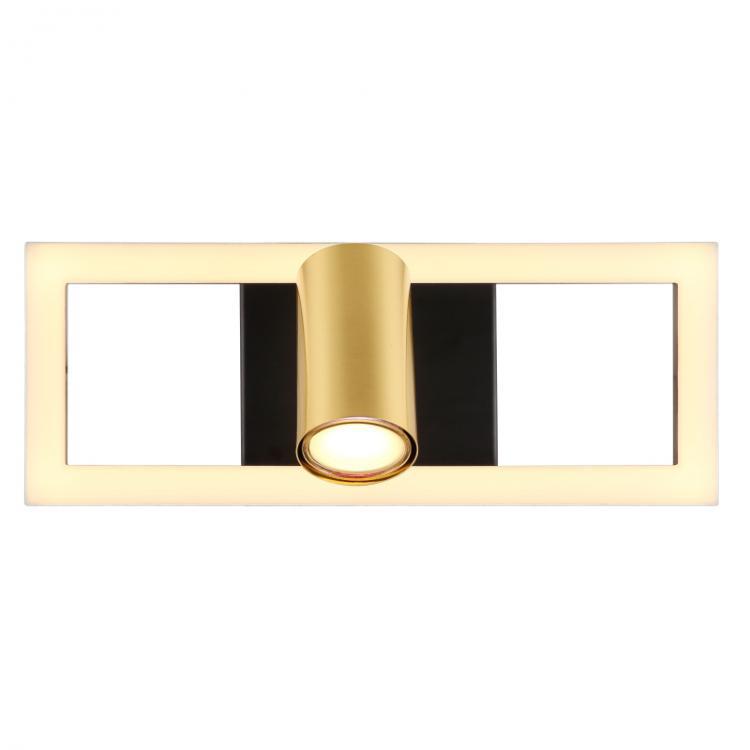 GLOBO NOWOCZESNA LAMPA REFLEKTOROWA PLAFON KINKIET MARRIE 57032-1 BLACK/GOLD